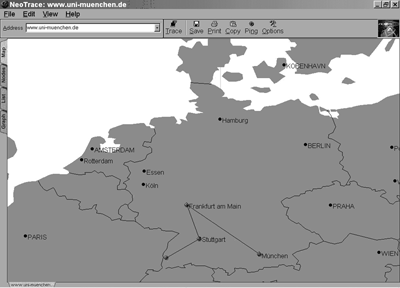 korrigierte Ansicht Neotrace